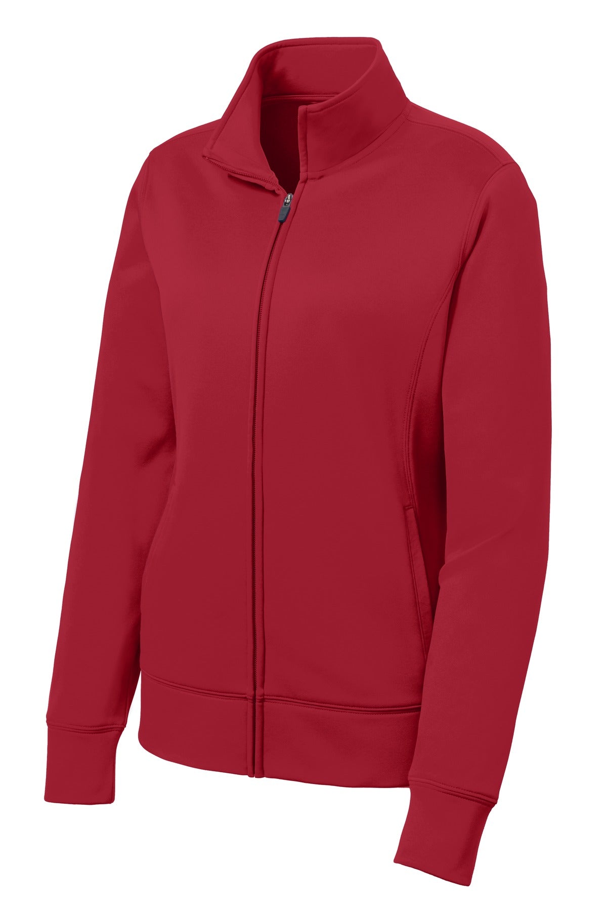 Sport-Tek Women's Sport-Wick Fleece Full-Zip Jacket.  LST241