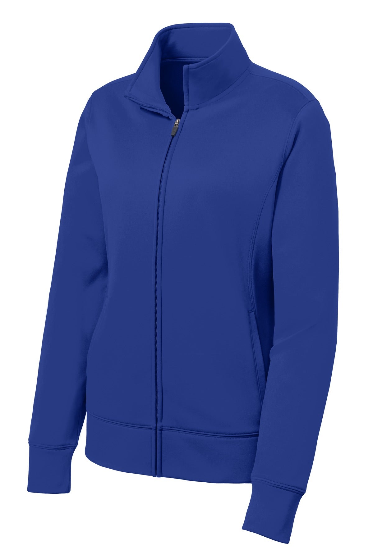 Sport-Tek Women's Sport-Wick Fleece Full-Zip Jacket.  LST241