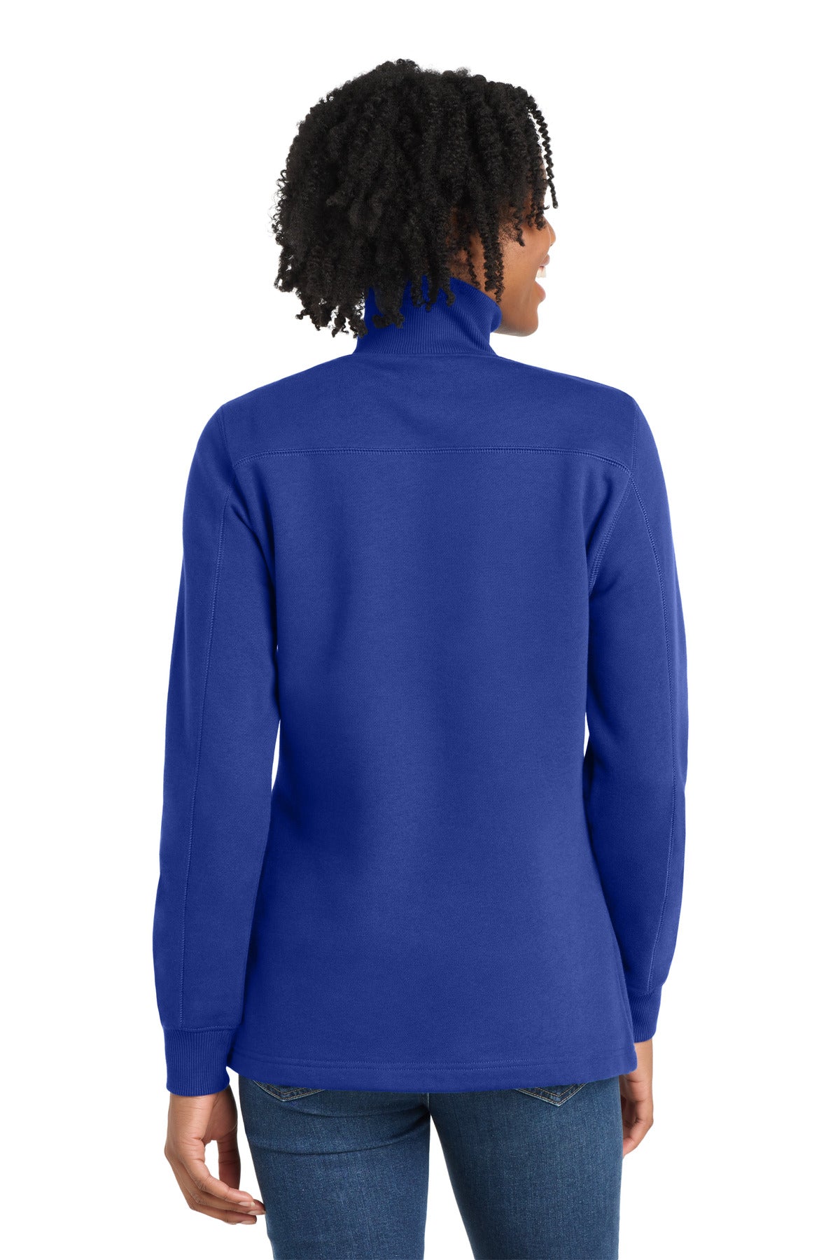Sport-Tek Women's 1/4-Zip Sweatshirt. LST253