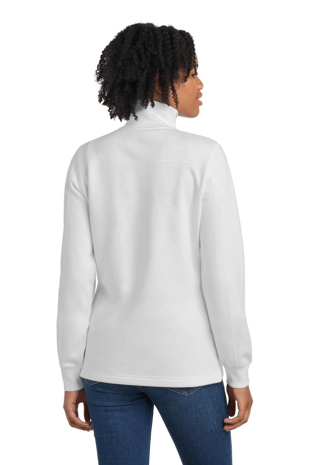 Sport-Tek Women's 1/4-Zip Sweatshirt. LST253