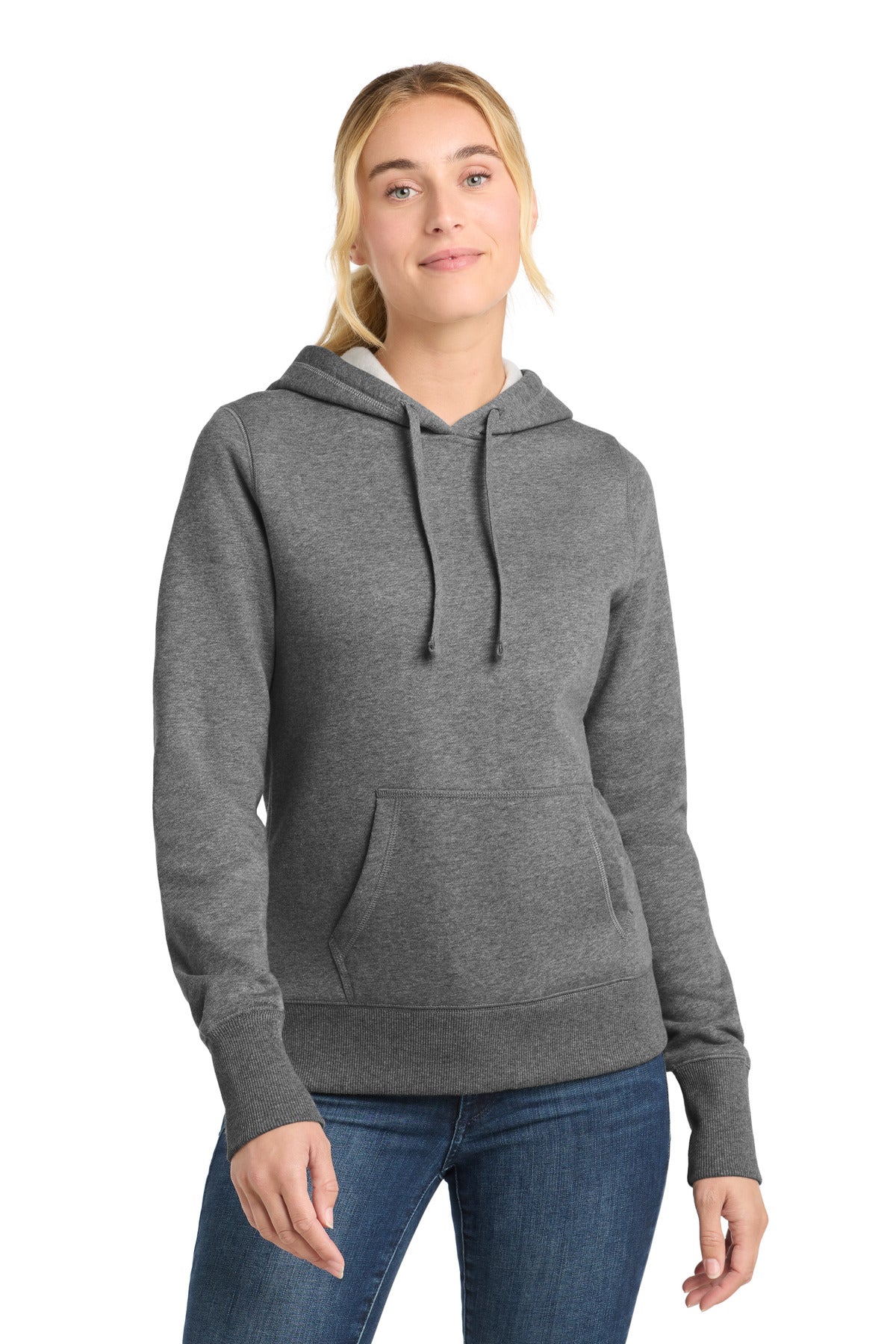 Sport-Tek Women's Pullover Hooded Sweatshirt. LST254
