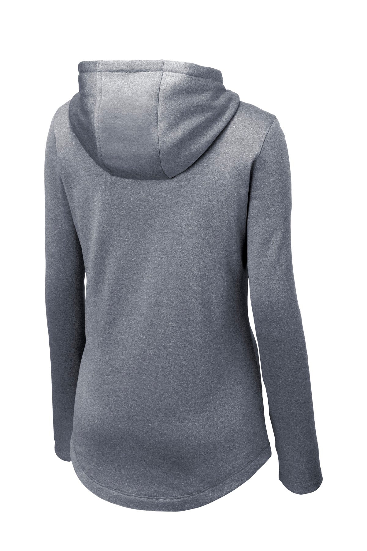 Sport-Tek  Women's PosiCharge  Sport-Wick  Heather Fleece Hooded Pullover. LST264