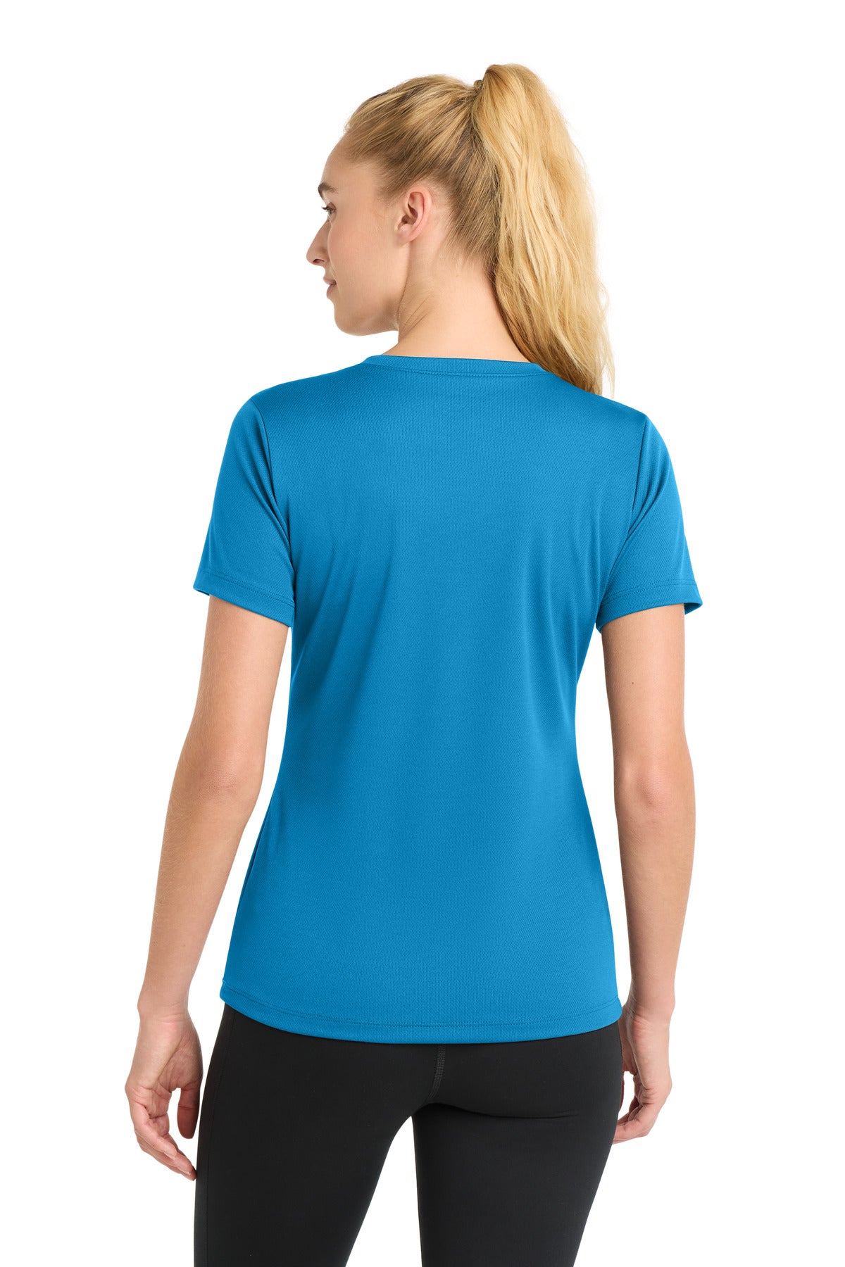 Sport-Tek Women's PosiCharge RacerMesh V-Neck Tee. LST340
