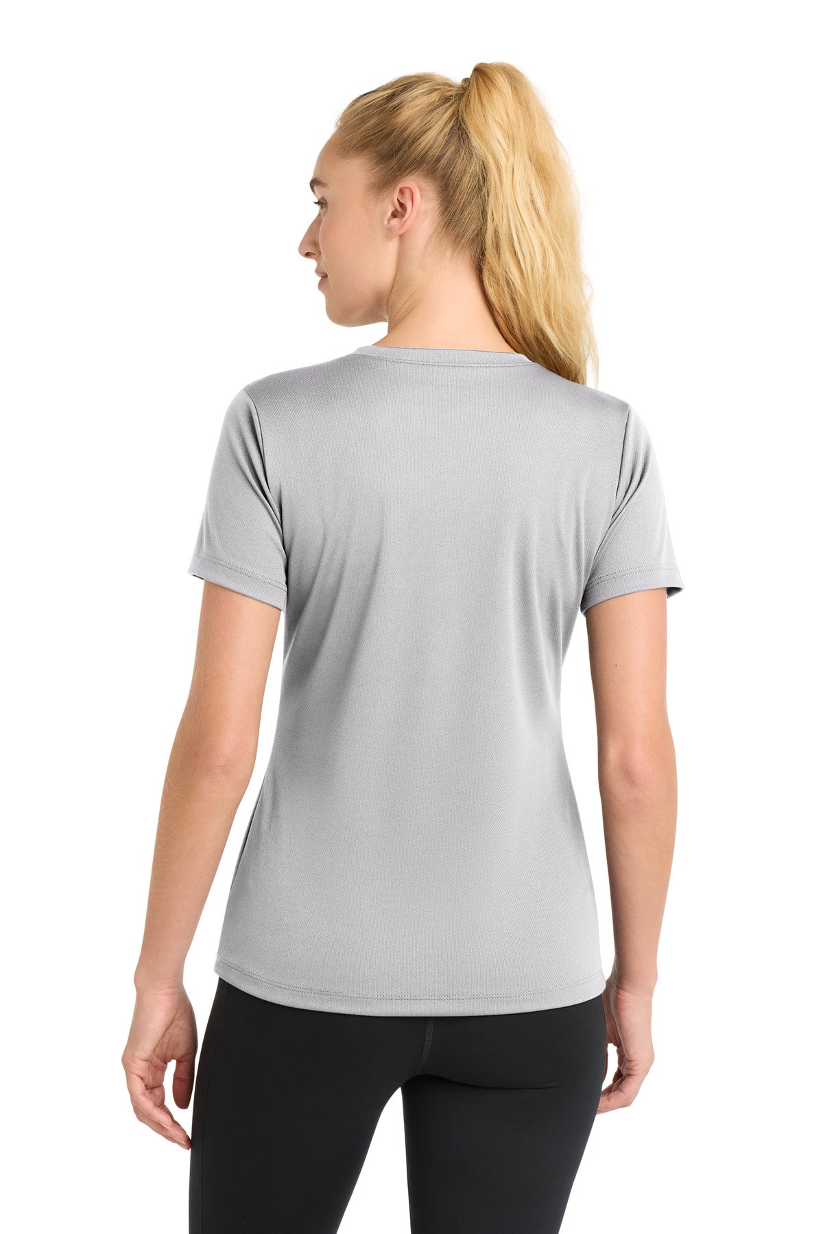 Sport-Tek Women's PosiCharge RacerMesh V-Neck Tee. LST340