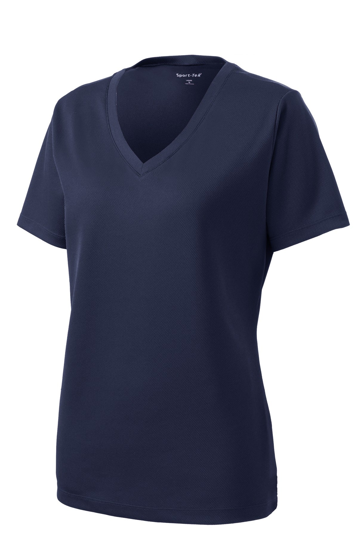 Sport-Tek Women's PosiCharge RacerMesh V-Neck Tee. LST340