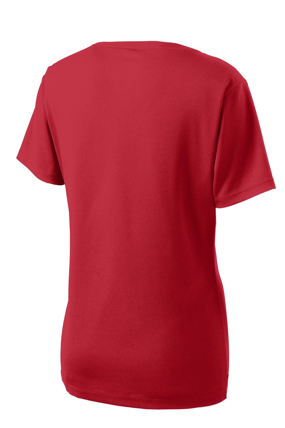 Sport-Tek Women's PosiCharge RacerMesh V-Neck Tee. LST340