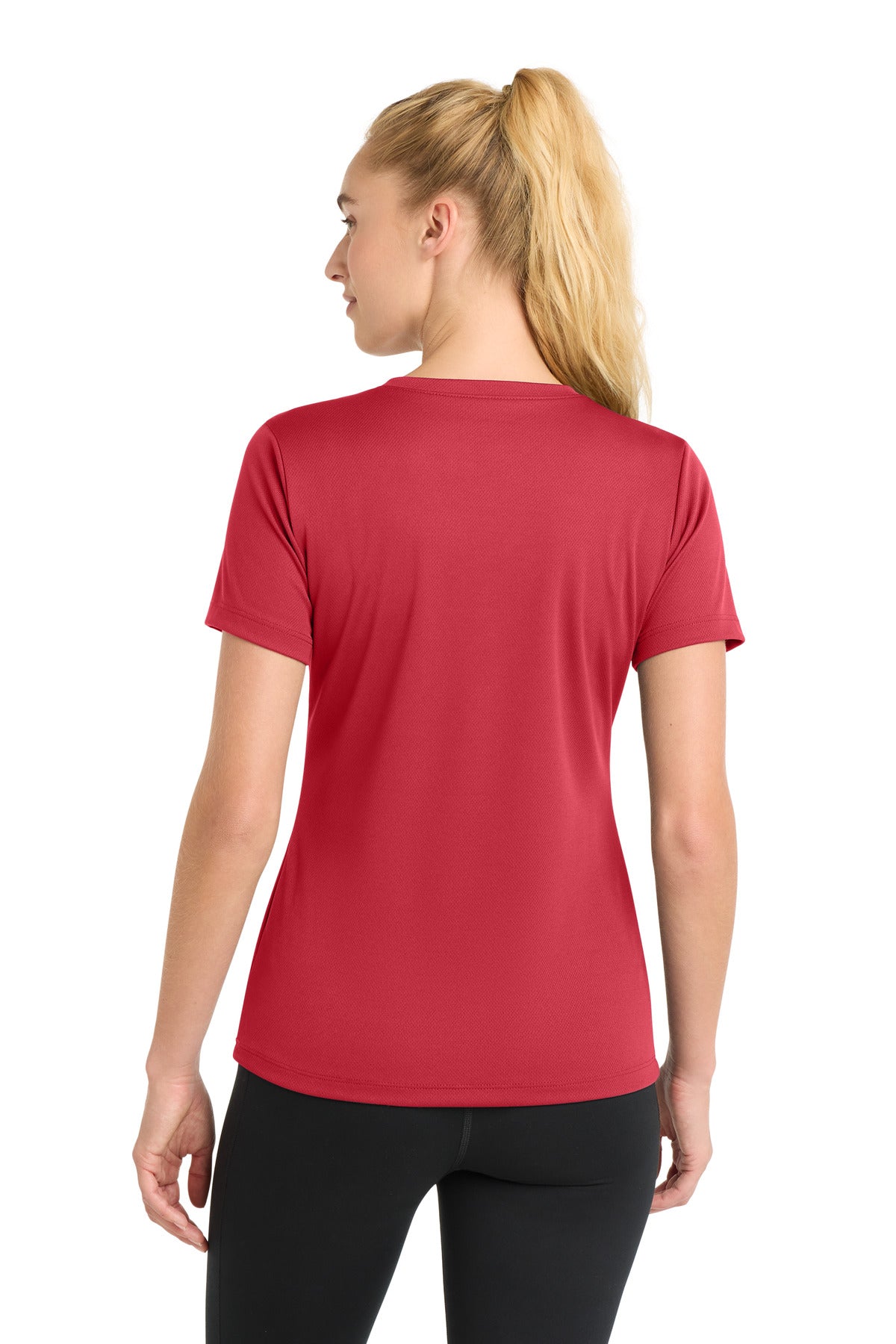 Sport-Tek Women's PosiCharge RacerMesh V-Neck Tee. LST340