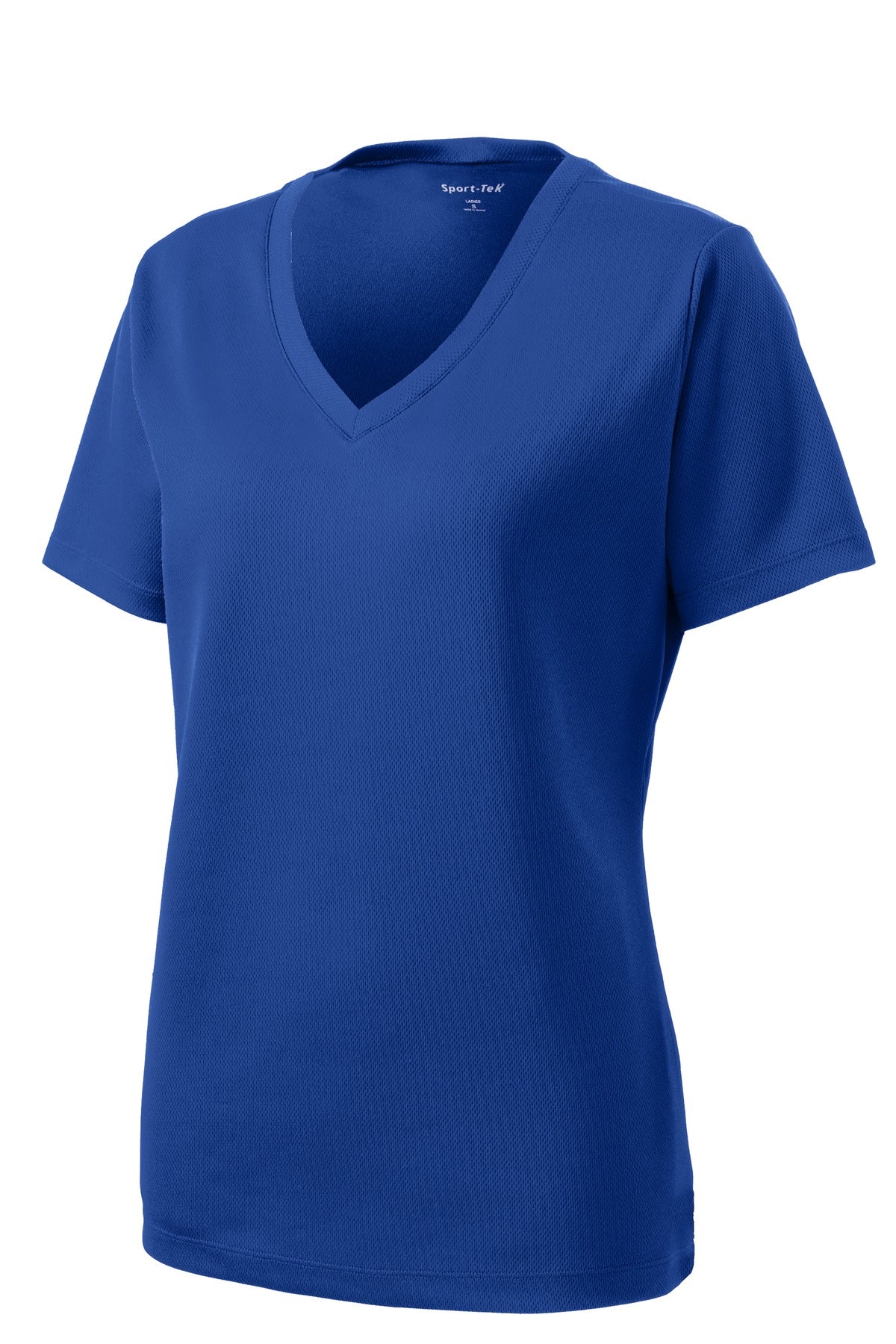 Sport-Tek Women's PosiCharge RacerMesh V-Neck Tee. LST340