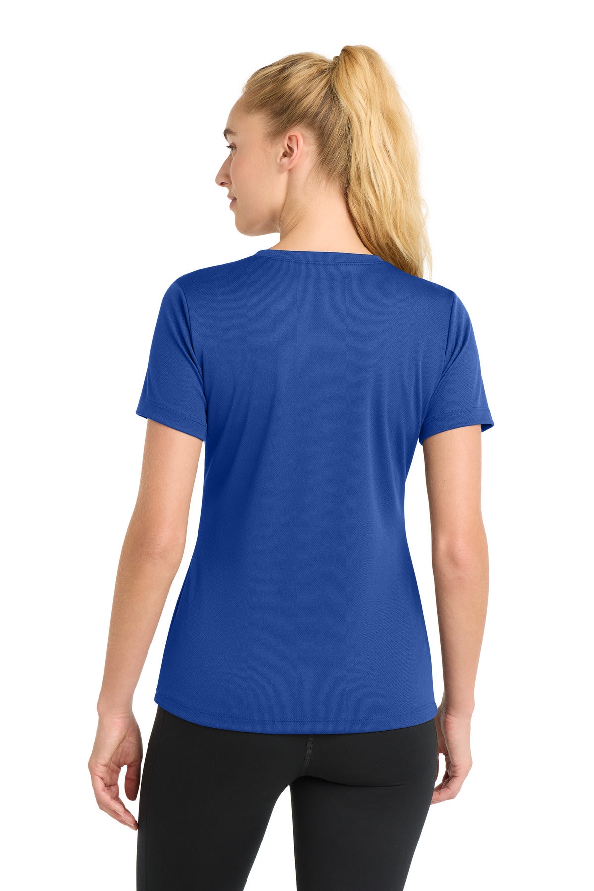 Sport-Tek Women's PosiCharge RacerMesh V-Neck Tee. LST340