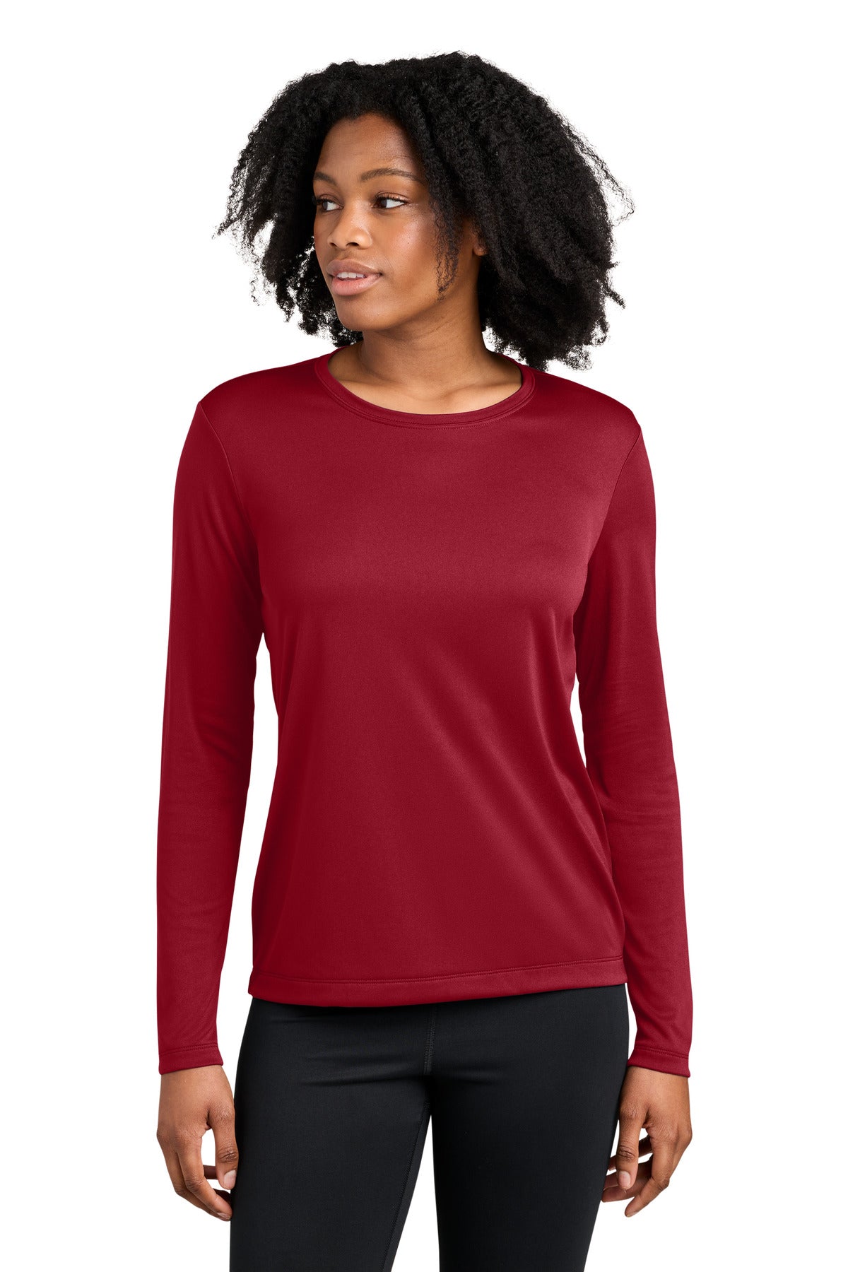 Sport-Tek Women's Competitor Long Sleeve Crewneck LST350LS