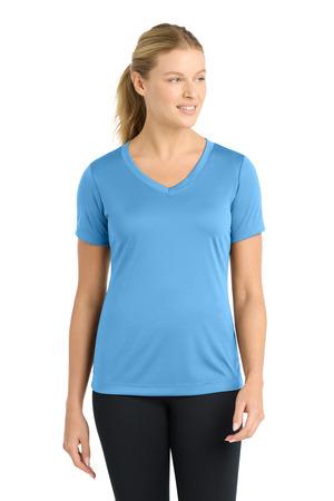 Sport-Tek Women's PosiCharge Competitor V-Neck Tee. LST353