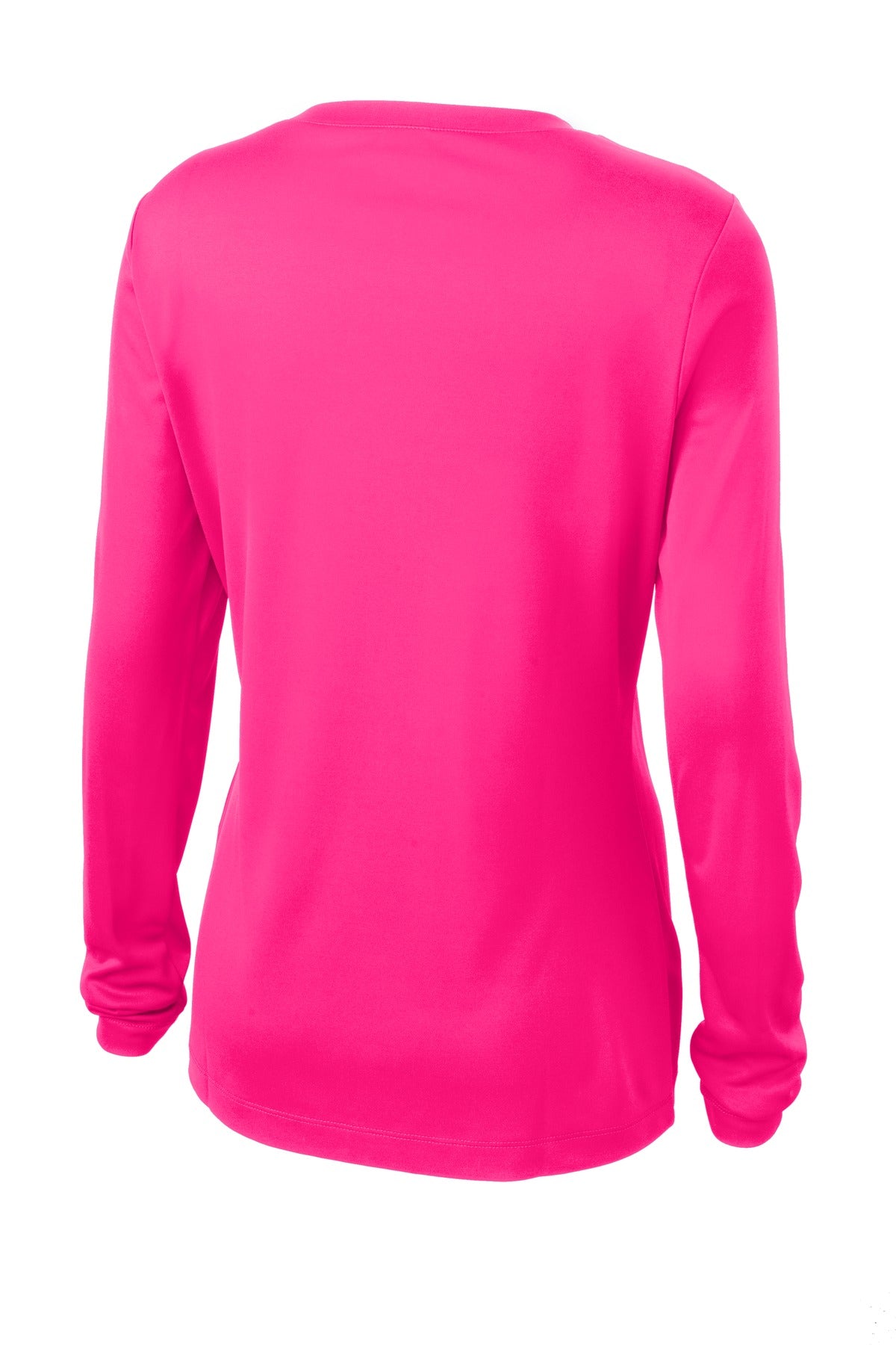 Sport-Tek Women's Long Sleeve PosiCharge Competitor V-Neck Tee. LST353LS