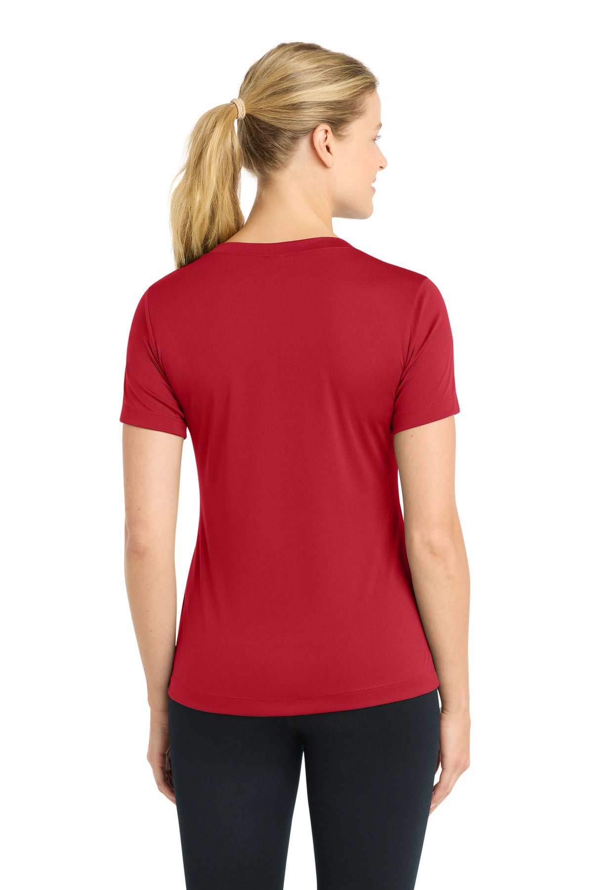 Sport-Tek Women's PosiCharge Competitor V-Neck Tee. LST353