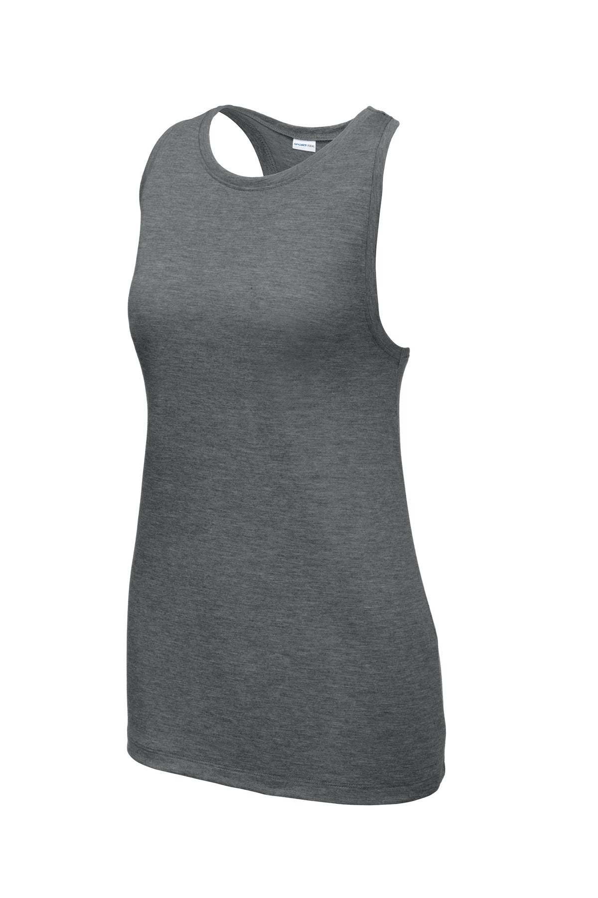 Sport-Tek  Women's PosiCharge  Tri-Blend Wicking Tank. LST402