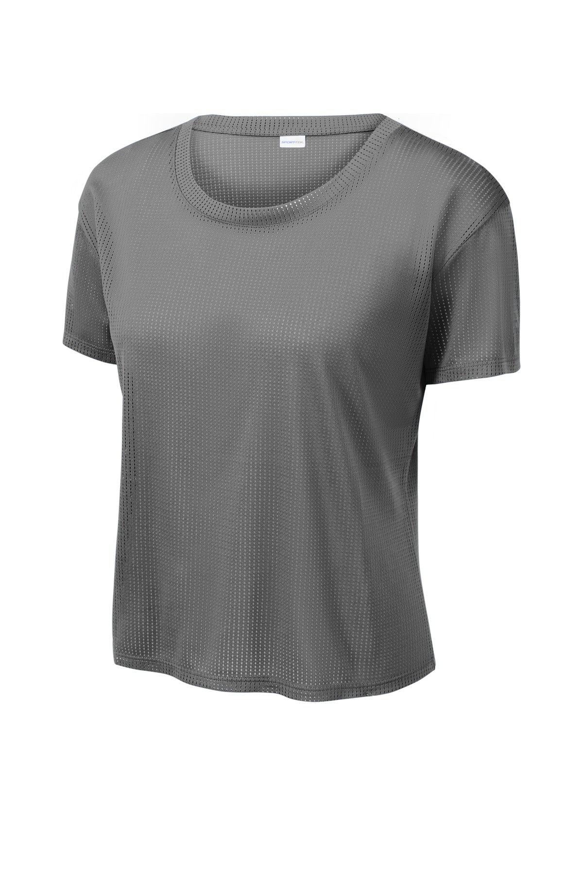 Sport-Tek  Women's PosiCharge  Draft Crop Tee. LST411