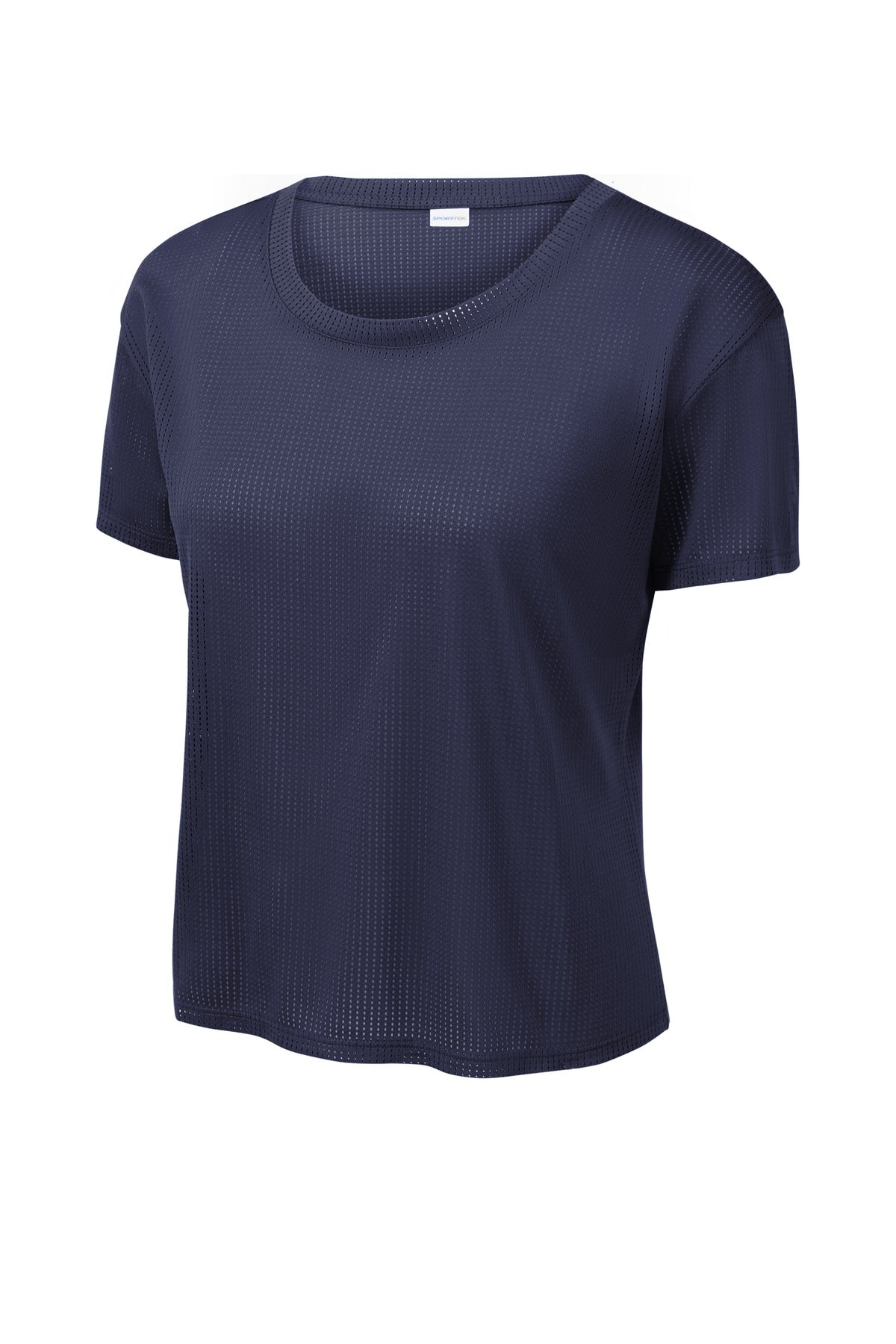 Sport-Tek  Women's PosiCharge  Draft Crop Tee. LST411