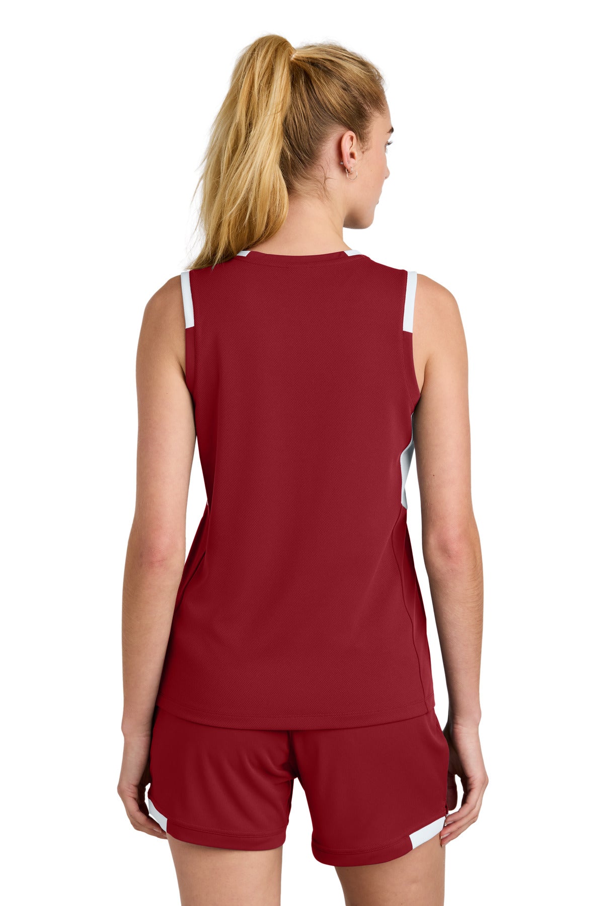 Sport-Tek Women's Club Sleeveless V-Neck LST441
