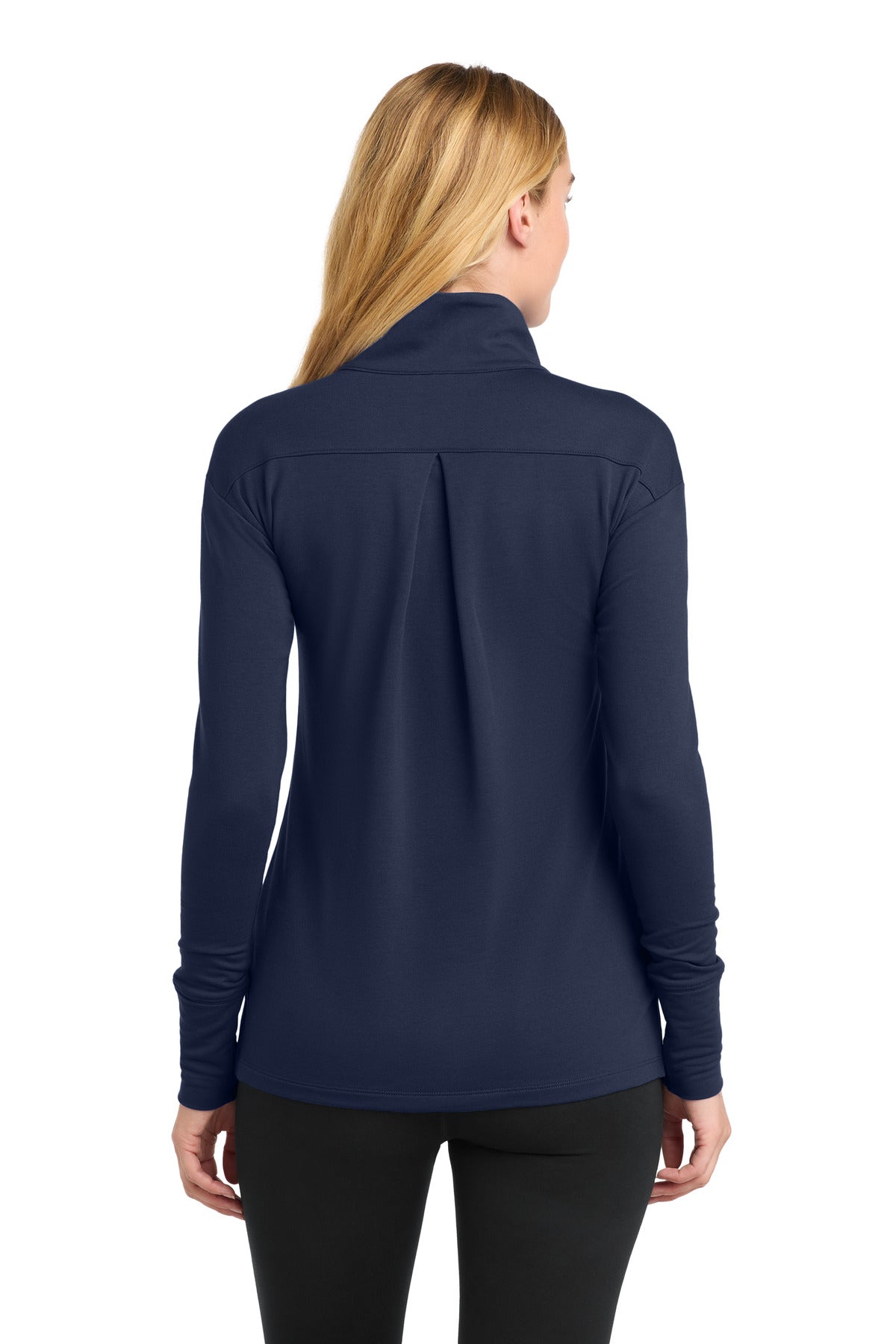 Sport-Tek Women's Sport-Wick Flex Fleece 1/4-Zip. LST561