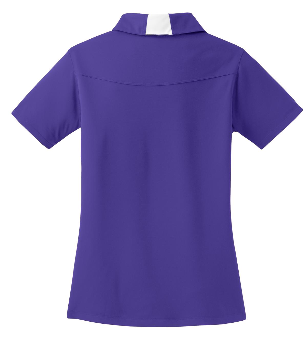 Sport-Tek Women's Side Blocked Micropique Sport-Wick Polo. LST655
