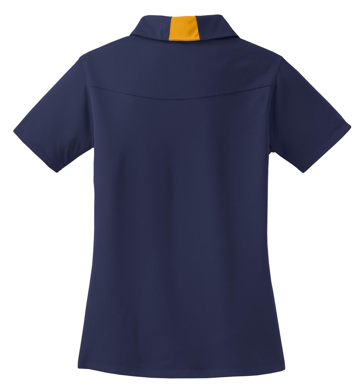 Sport-Tek Women's Side Blocked Micropique Sport-Wick Polo. LST655
