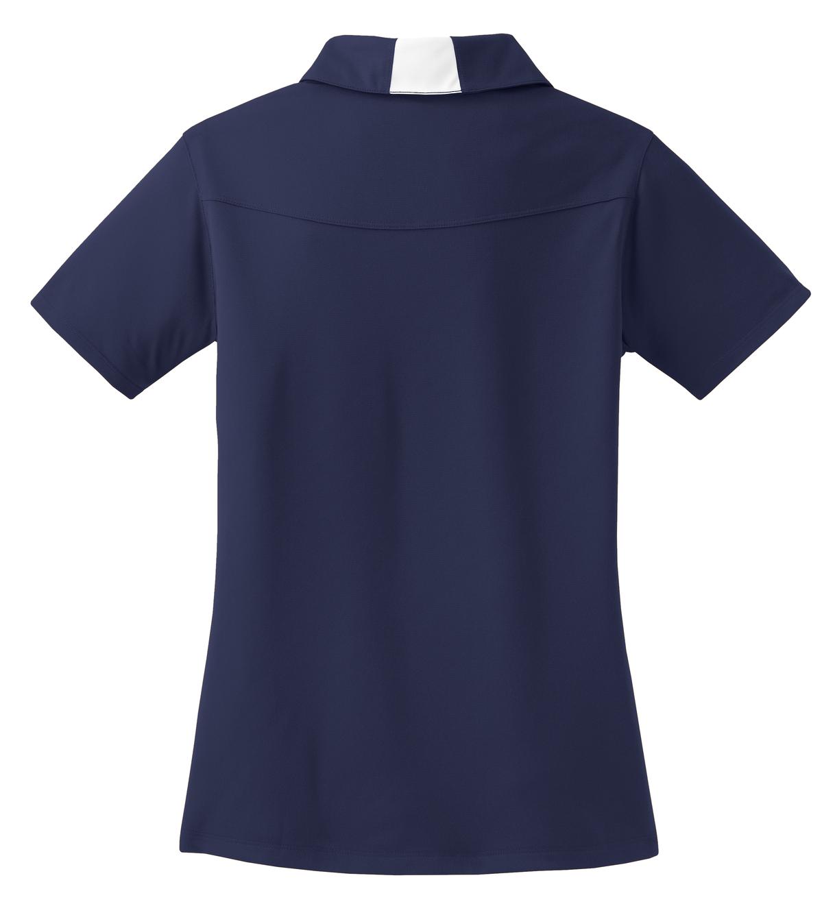 Sport-Tek Women's Side Blocked Micropique Sport-Wick Polo. LST655