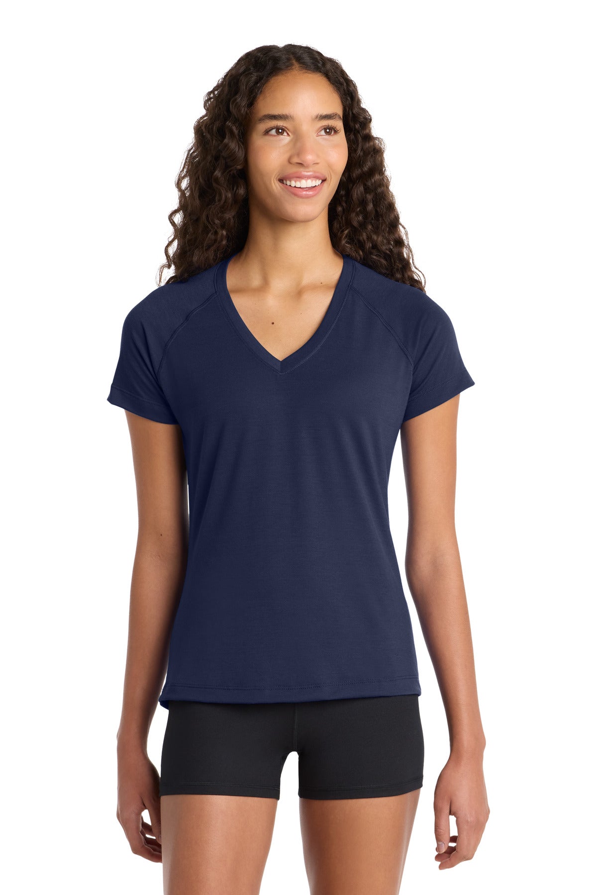 Sport-Tek Women's Ultimate Performance V-Neck. LST700