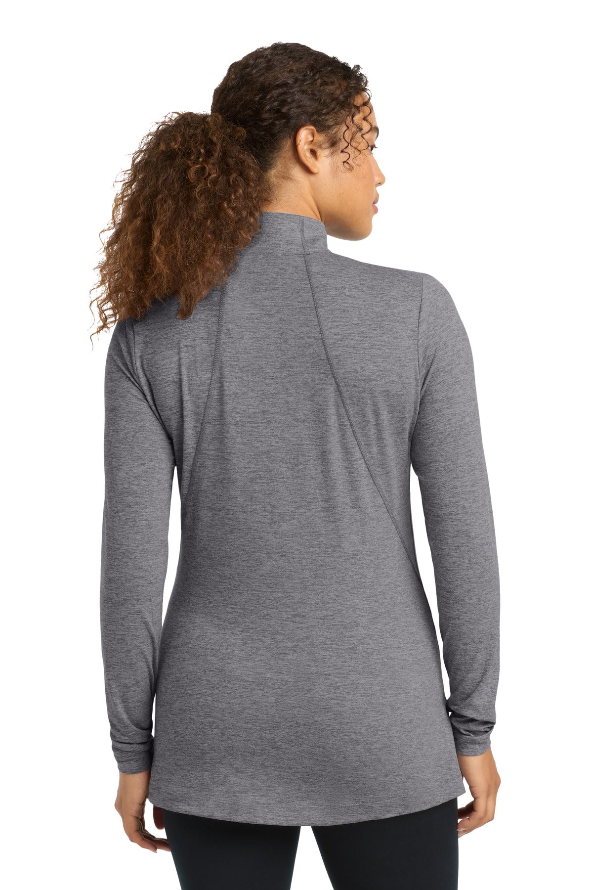 Sport-Tek Women's Exchange 1.5 Long Sleeve 1/2-Zip LST711
