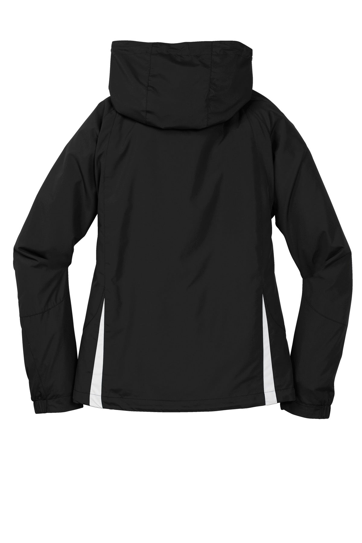 Sport-Tek Women's Colorblock Hooded Raglan Jacket. LST76