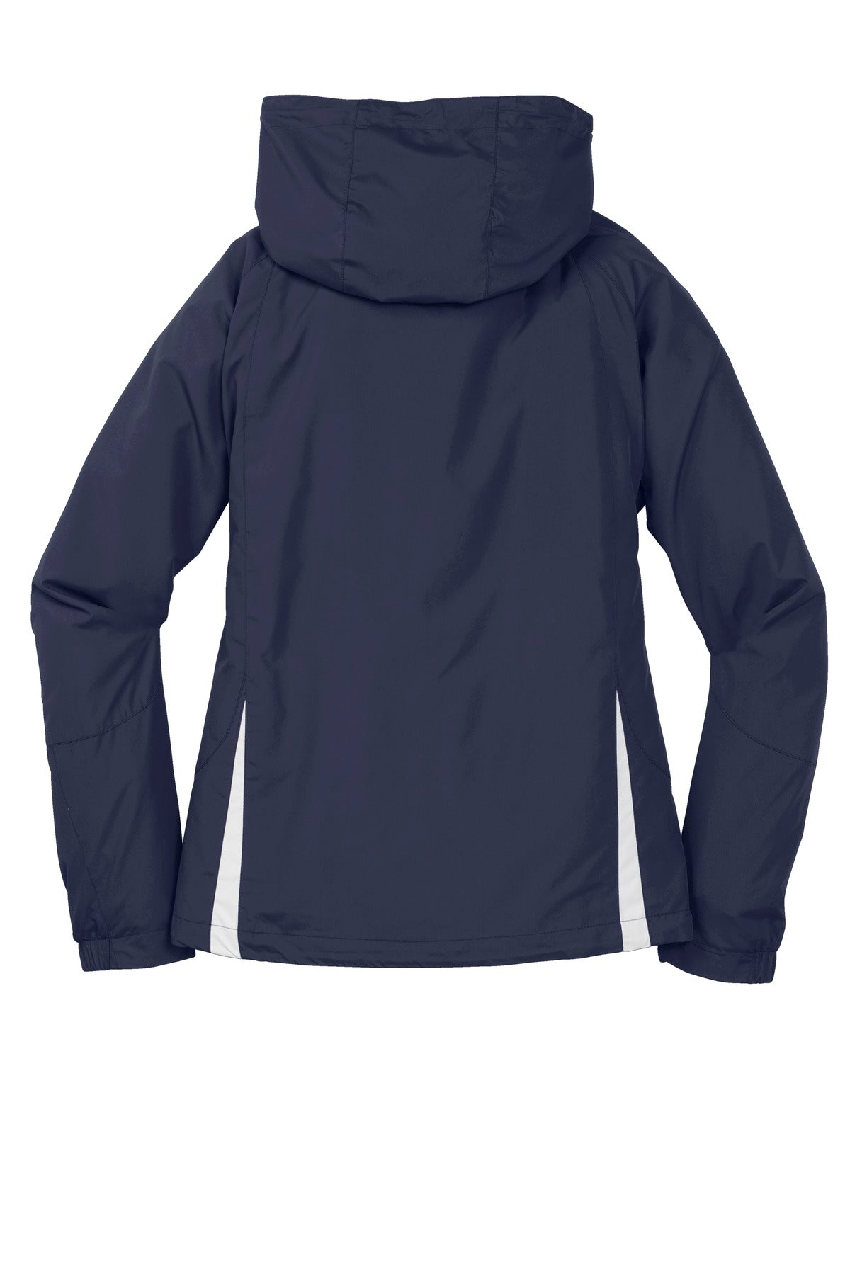Sport-Tek Women's Colorblock Hooded Raglan Jacket. LST76