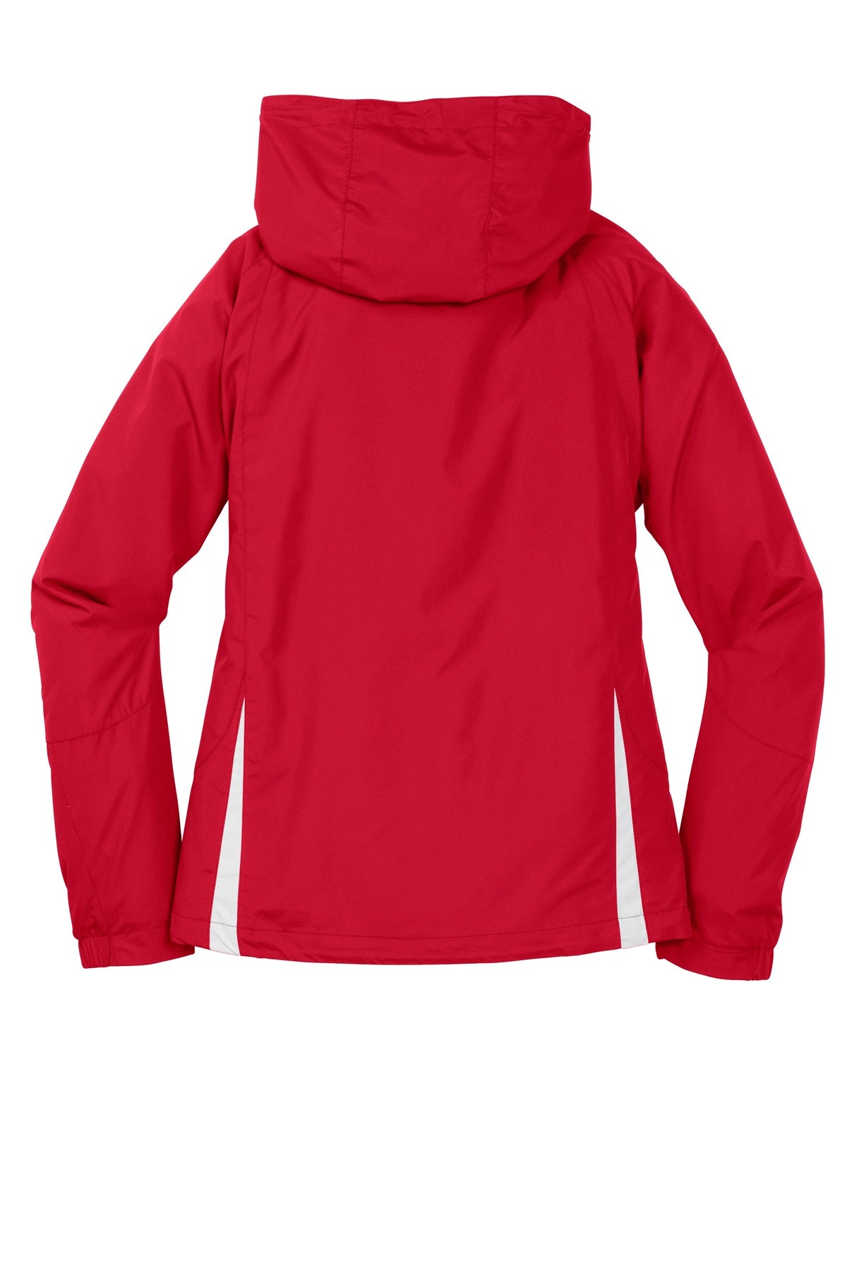 Sport-Tek Women's Colorblock Hooded Raglan Jacket. LST76
