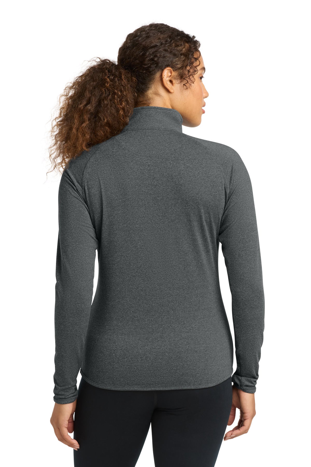 Sport-Tek Women's Sport-Wick Stretch 1/4-Zip Pullover. LST850