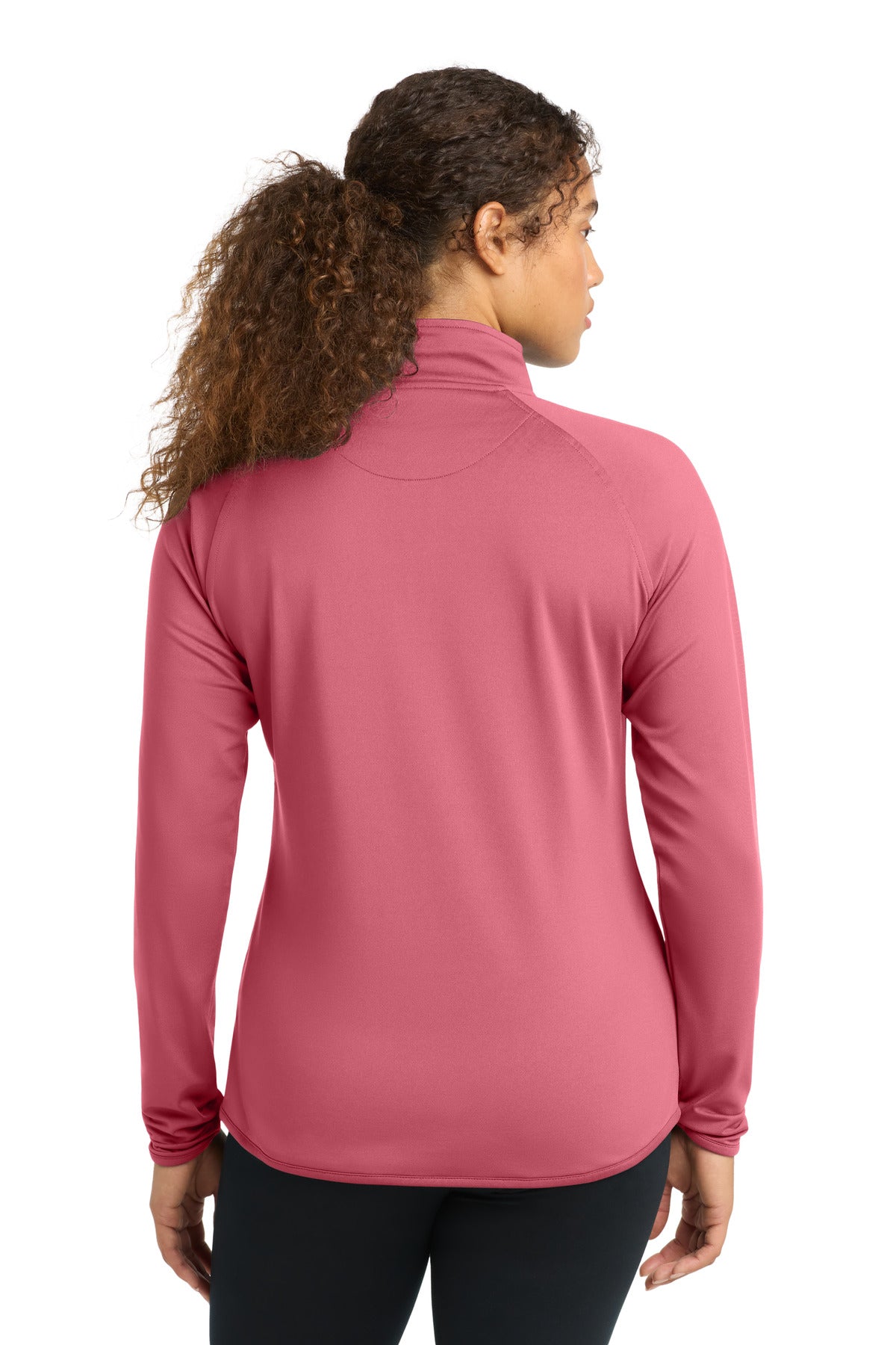 Sport-Tek Women's Sport-Wick Stretch 1/4-Zip Pullover. LST850