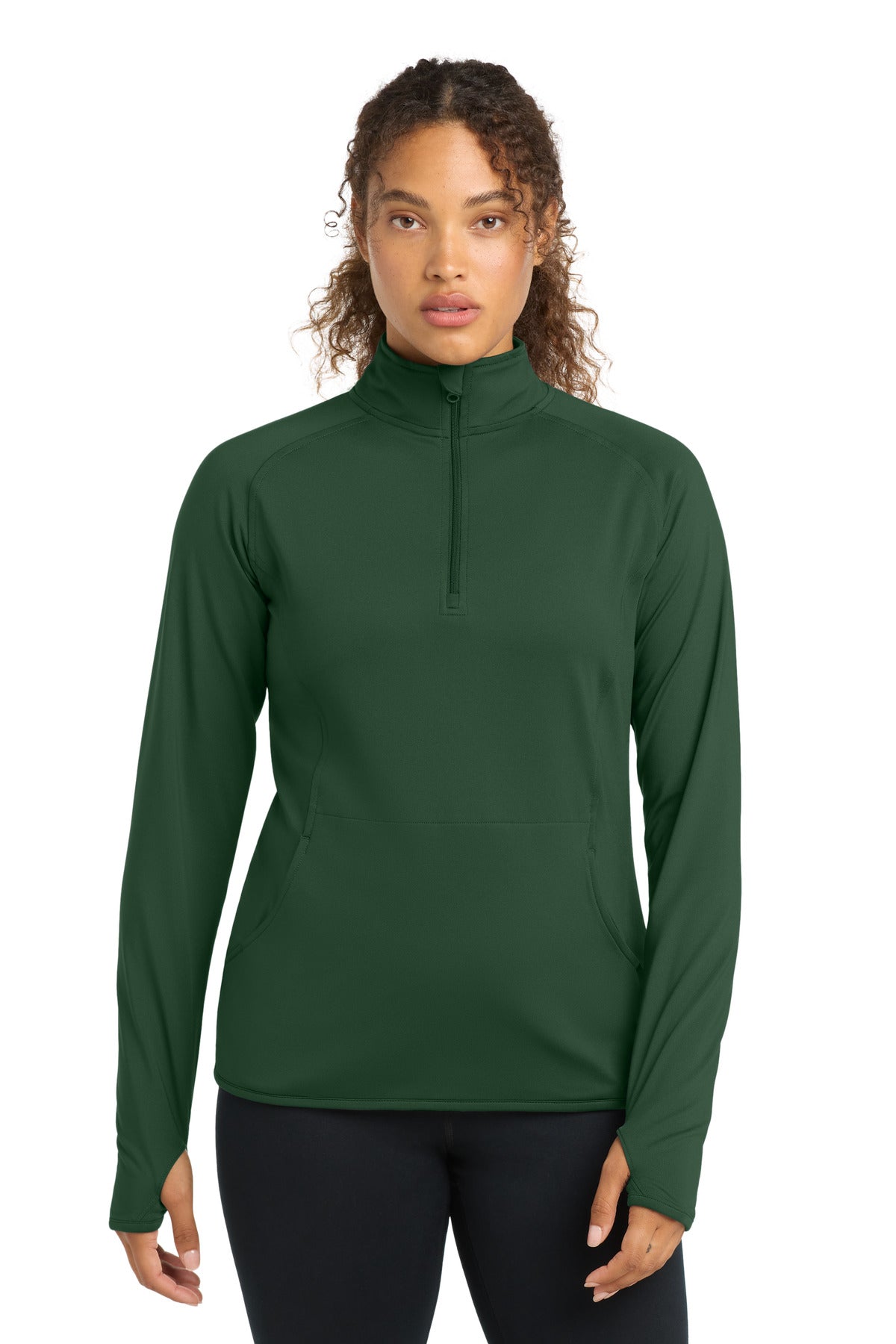 Sport-Tek Women's Sport-Wick Stretch 1/4-Zip Pullover. LST850
