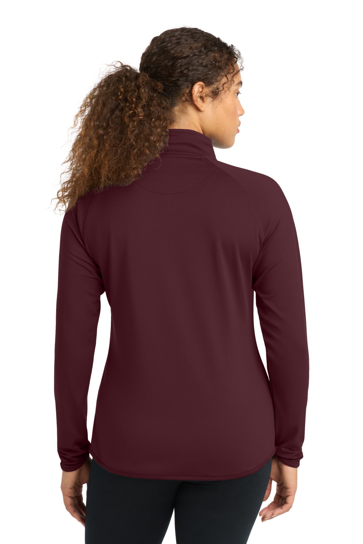 Sport-Tek Women's Sport-Wick Stretch 1/4-Zip Pullover. LST850
