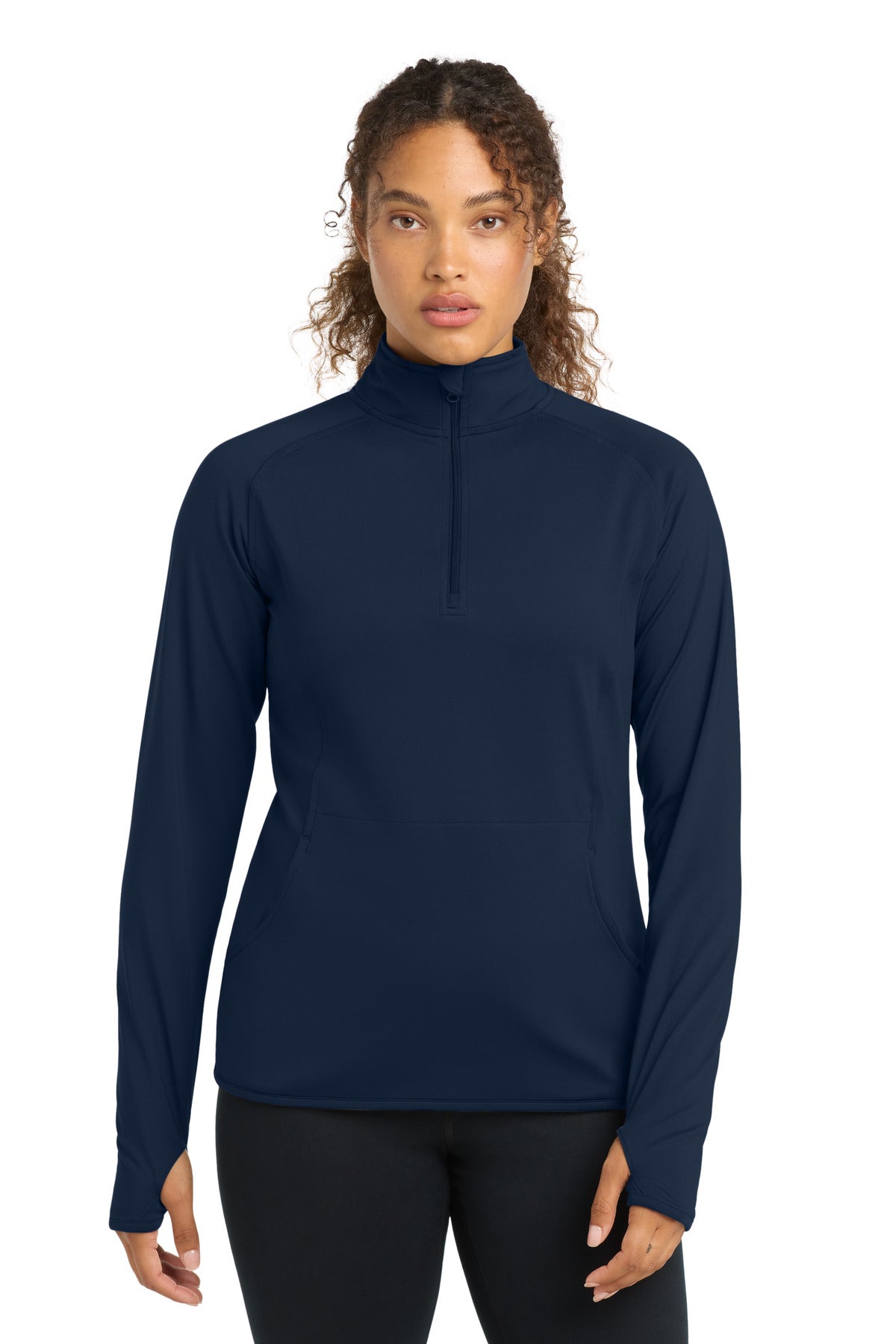 Sport-Tek Women's Sport-Wick Stretch 1/4-Zip Pullover. LST850