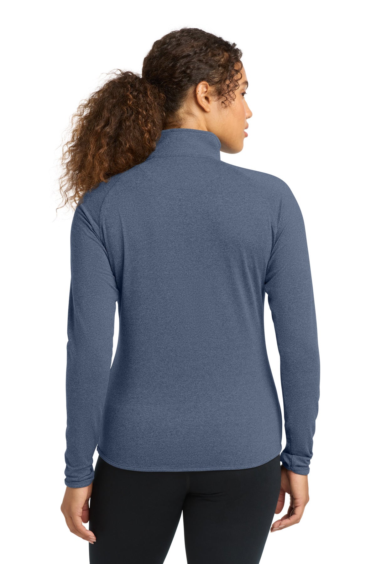 Sport-Tek Women's Sport-Wick Stretch 1/4-Zip Pullover. LST850