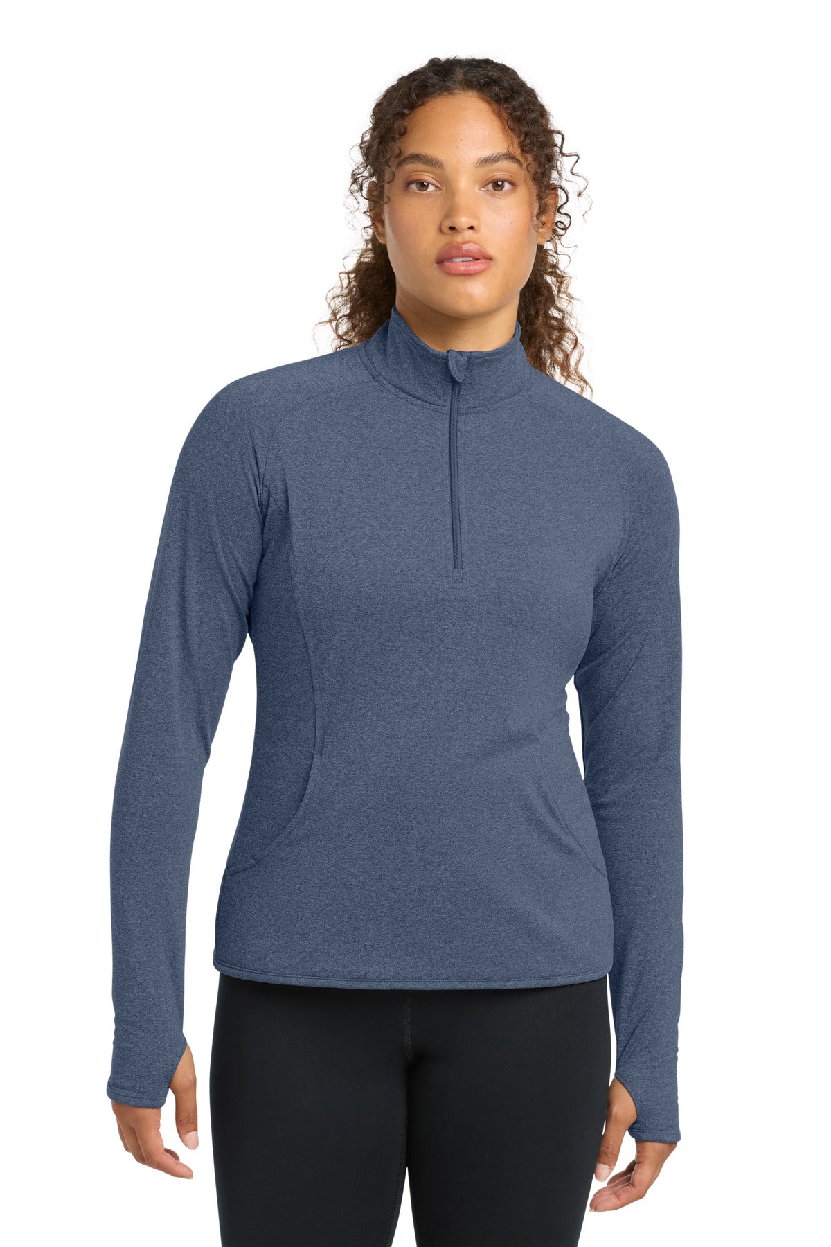 Sport-Tek Women's Sport-Wick Stretch 1/4-Zip Pullover. LST850