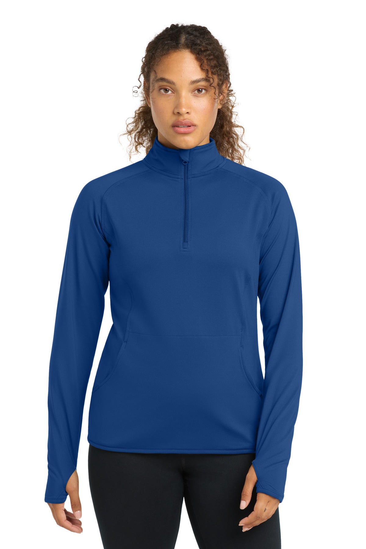 Sport-Tek Women's Sport-Wick Stretch 1/4-Zip Pullover. LST850