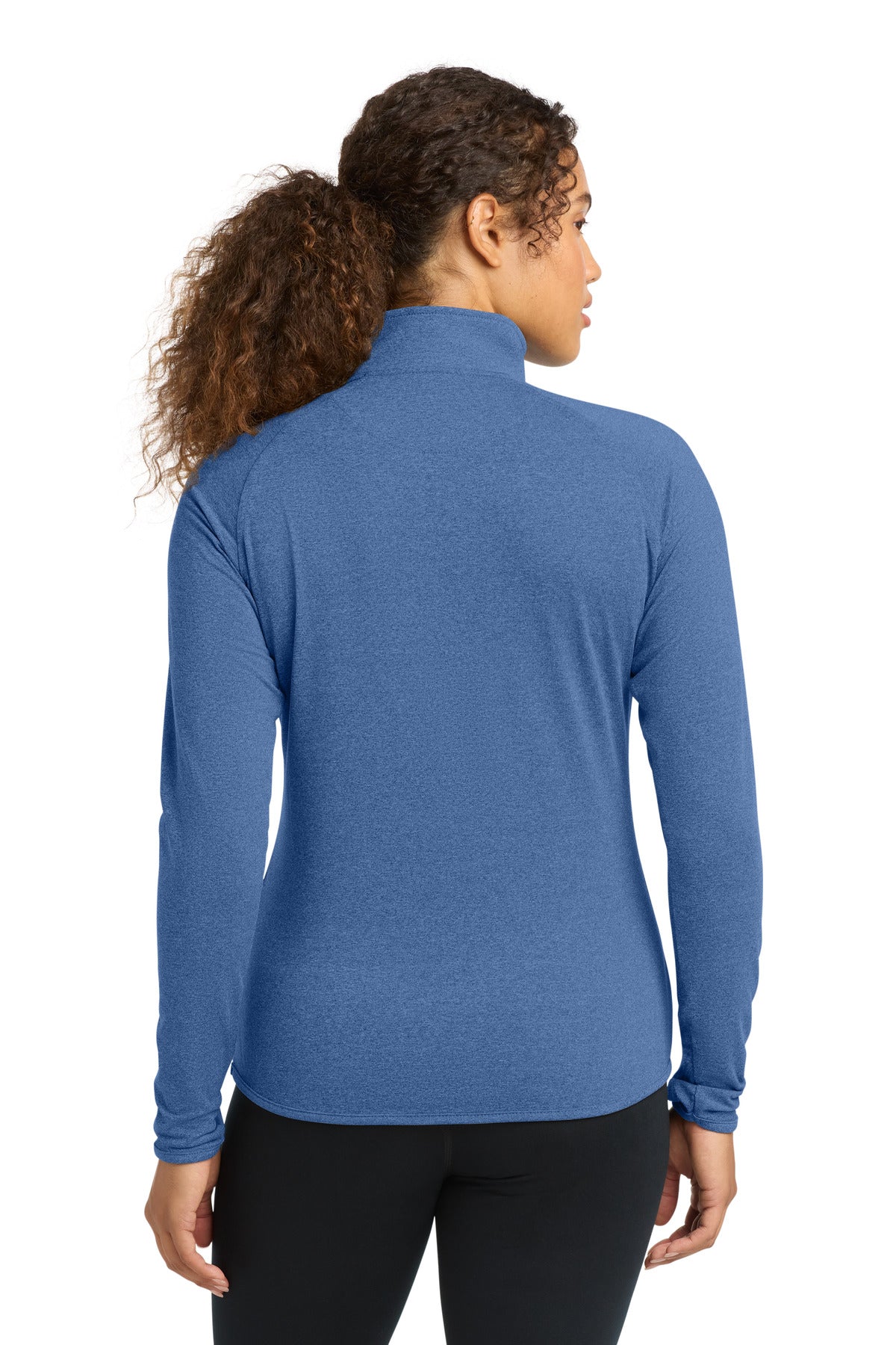 Sport-Tek Women's Sport-Wick Stretch 1/4-Zip Pullover. LST850