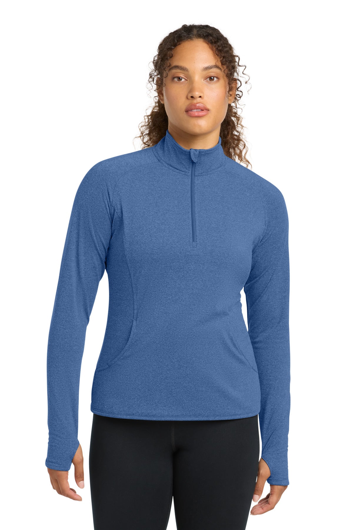 Sport-Tek Women's Sport-Wick Stretch 1/4-Zip Pullover. LST850