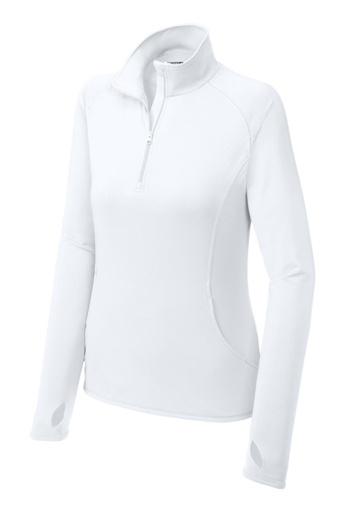 Sport-Tek Women's Sport-Wick Stretch 1/4-Zip Pullover. LST850