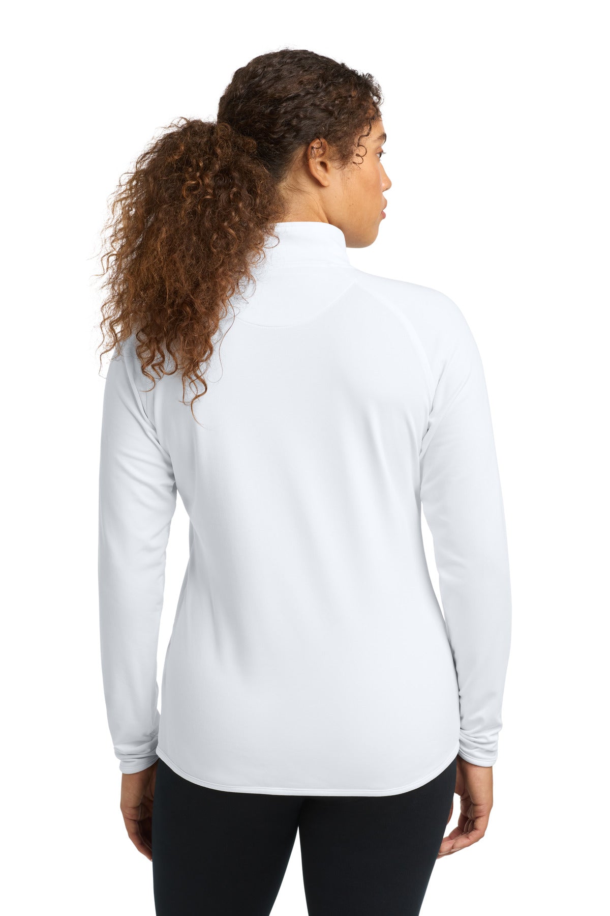 Sport-Tek Women's Sport-Wick Stretch 1/4-Zip Pullover. LST850