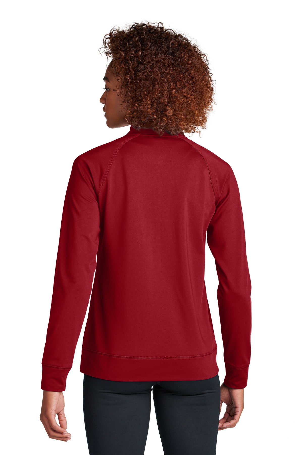 Sport-Tek Women's Sport-Wick Stretch Full-Zip Cadet Jacket LST857