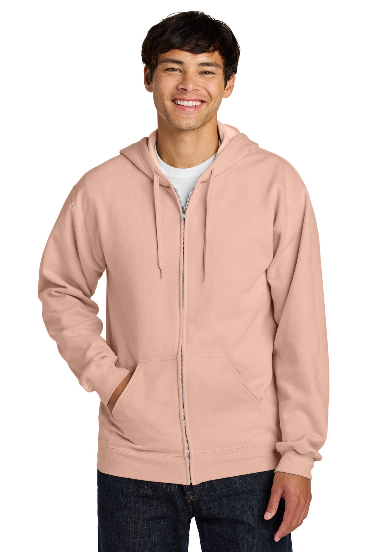 Gildan Softstyle Midweight Fleece Full-Zip Hooded Sweatshirt SF600