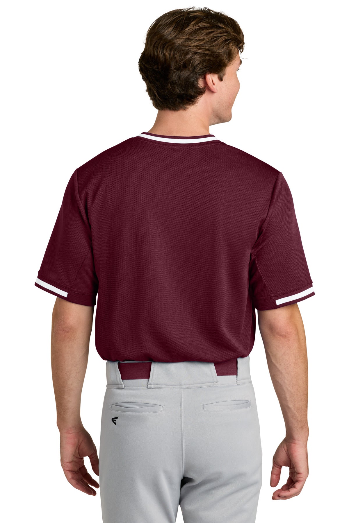 Sport-Tek Tough Mesh V-Neck Baseball Jersey ST221