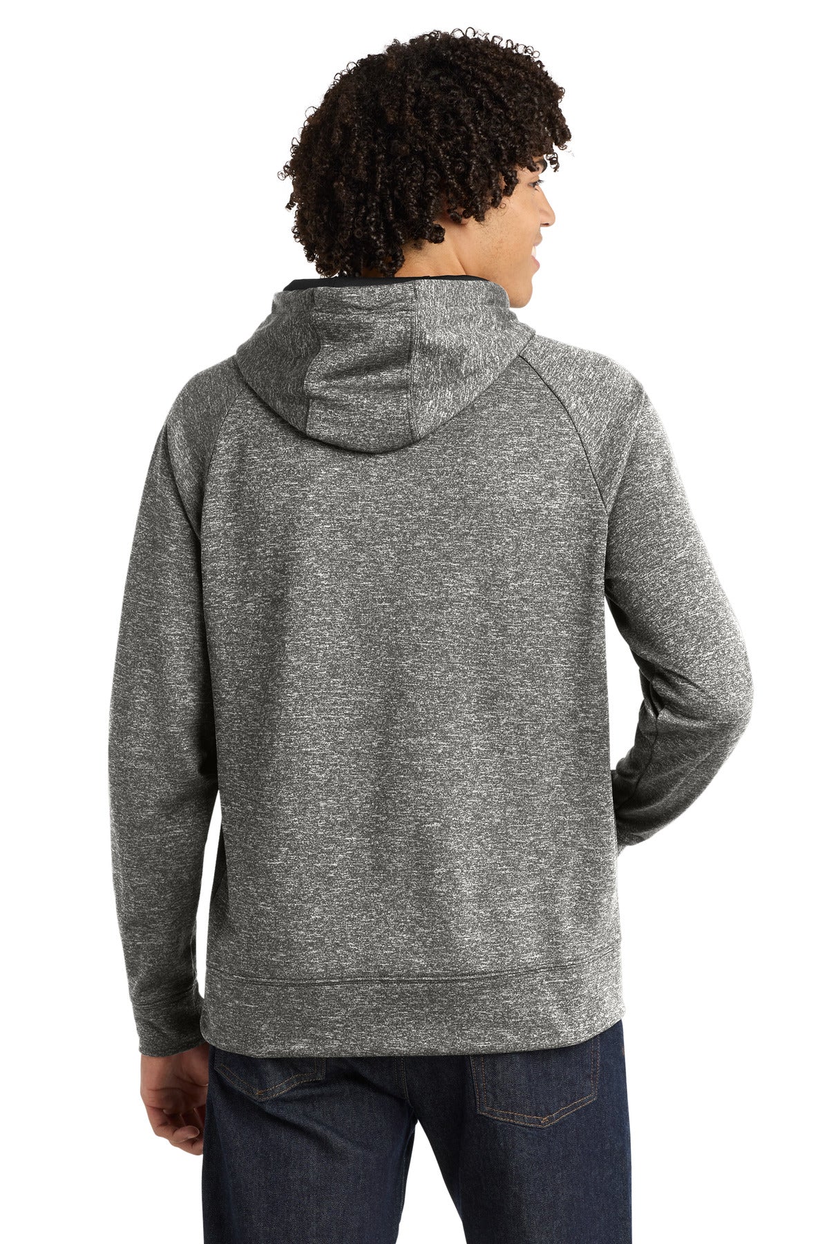 Sport-Tek PosiCharge Electric Heather Fleece Hooded Pullover. ST225