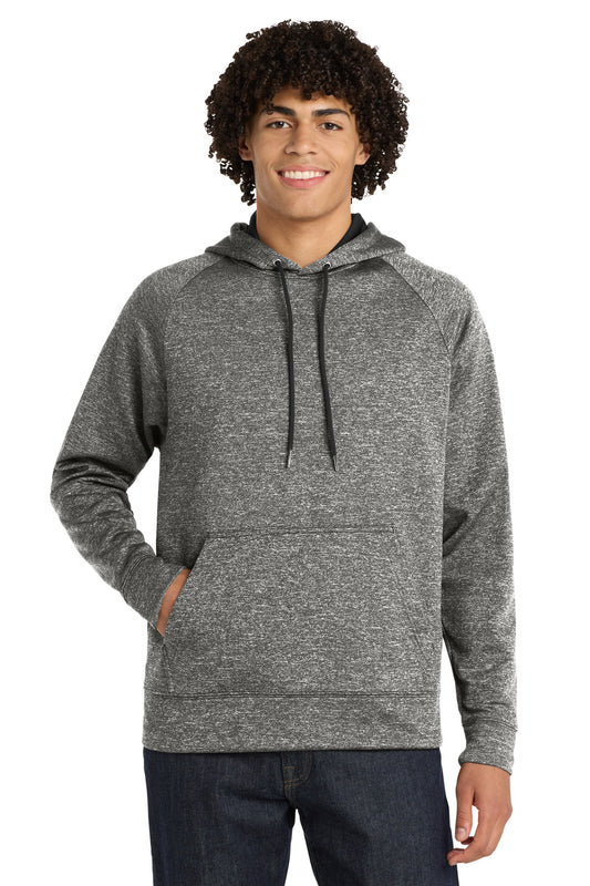 Sport-Tek PosiCharge Electric Heather Fleece Hooded Pullover. ST225