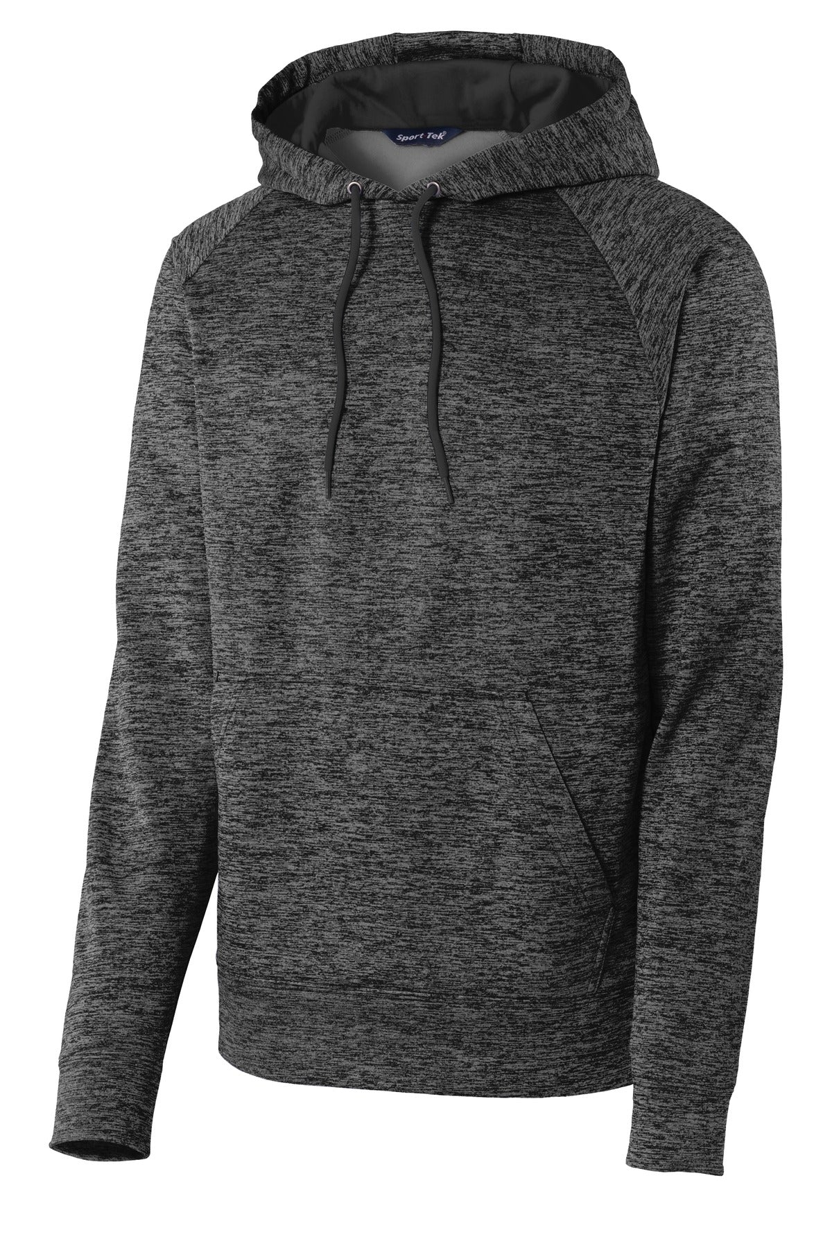 Sport-Tek PosiCharge Electric Heather Fleece Hooded Pullover. ST225