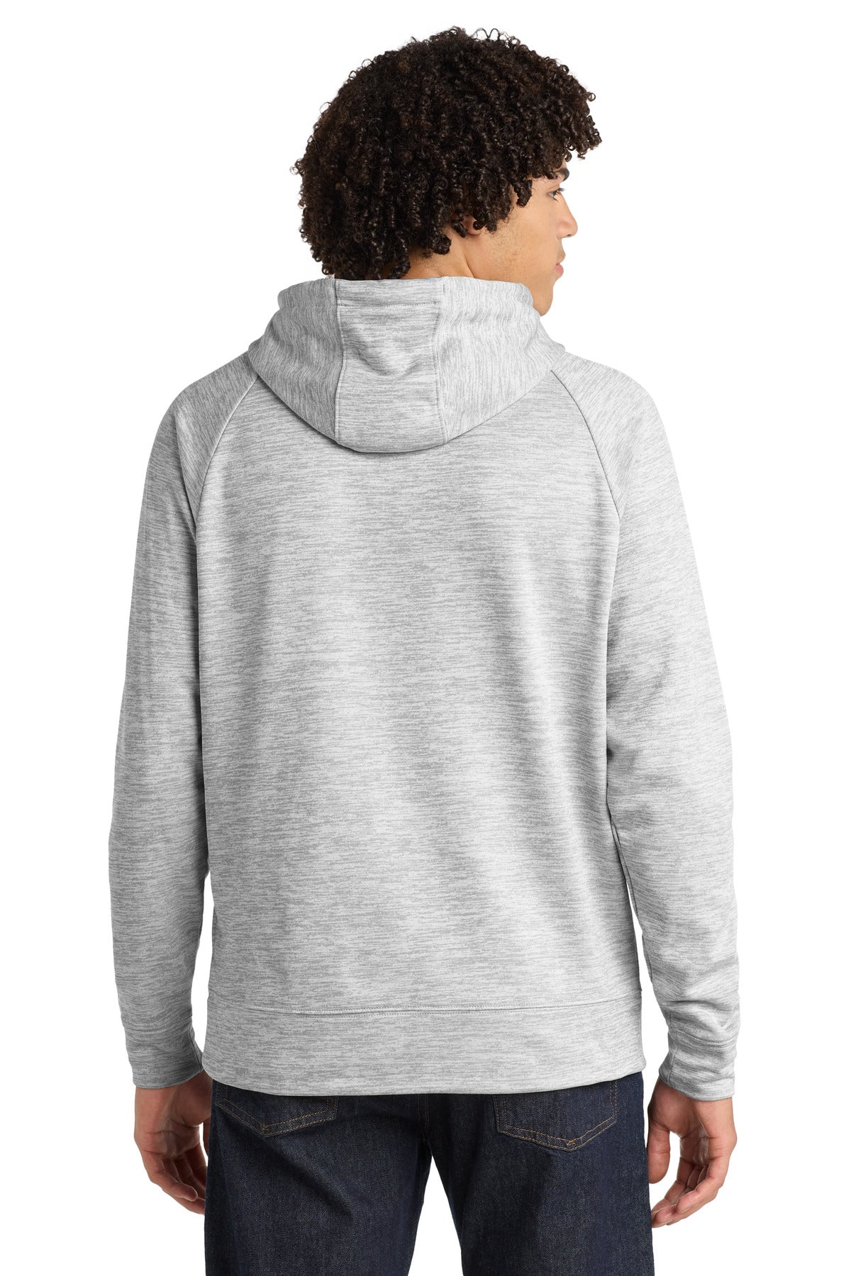 Sport-Tek PosiCharge Electric Heather Fleece Hooded Pullover. ST225