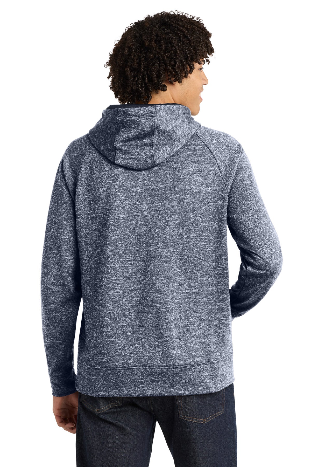 Sport-Tek PosiCharge Electric Heather Fleece Hooded Pullover. ST225